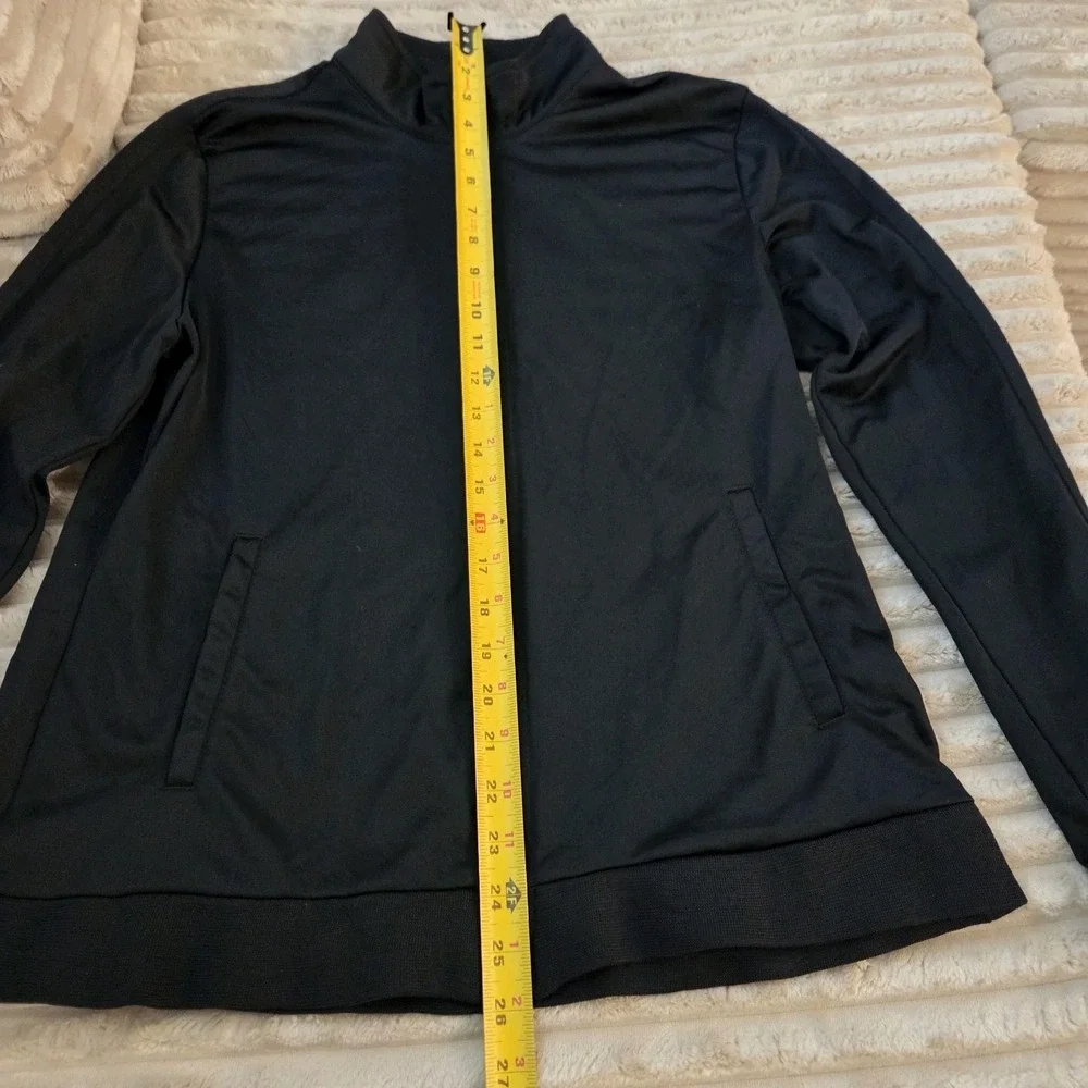 Sport-Tek Vegas Stars Rhinestone Black Full Zip Jacket Women's Size Large Cheer